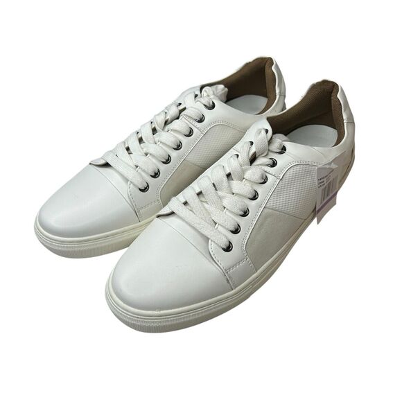 NEW Steve Madden Men's White Court Sneaker P-Moved Size 11 - Picture 3 of 12